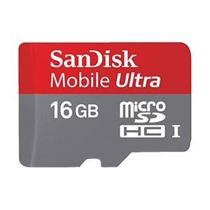 Immagine di TE-SN0175 SANDISK ULTRA MICRO SDHC 16GB CLASSE10